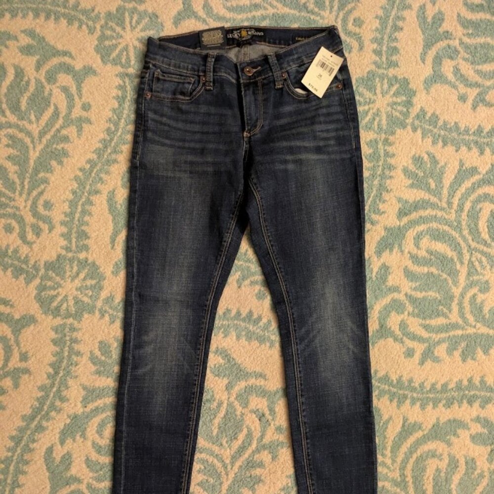 NWT Lucky Brand Charlie Skinny Jeans